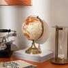 TopComfy Decorative Object Aluminium Nickel Plated Table Clock for Sophisticated Desk Decor, Gold, 8"*8"*13" - 2 of 4