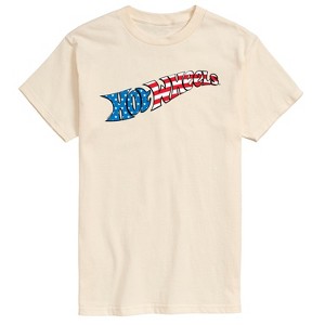 Men's - Hot Wheels - Flag Logo Short Sleeve Graphic T-Shirt - 1 of 3