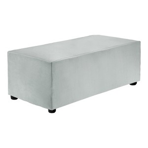 Unique Bargains Stretchy Soft Comfortable Rectangular Foot Stool Cover - 1 of 4