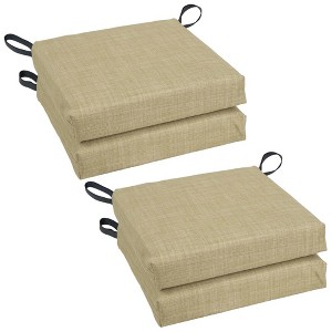 Blazing Needles, Set of 4 Outdoor Chair Cushions - 1 of 3