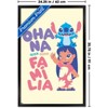 Trends International Disney Lilo and Stitch - Familia Framed Wall Poster Prints - 3 of 4