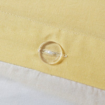 Pink Cotton Chenille Trim Full/Queen Duvet Cover Set