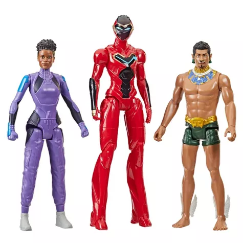 Marvel Black Panther Wakanda Forever Titan Hero Series - Shuri, Ironheart, Namor Action Figures 3pk (Target Exclusive), image 1 of 15 slides