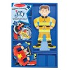 Melissa & Doug Joey Magnetic Wooden Dress-Up Pretend Play Set (25+pc) - 3 of 4