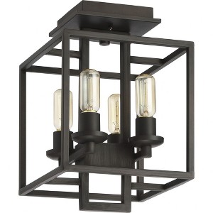 Craftmade Lighting Cubic 4 - Light Semi-Flush Mount in  Aged Bronze Brushed - 1 of 1