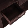 Modern Solid Wood Sofa Table With 3 Drawers 1 Shelf, 55" Hallway Table, TV Cabinet, Console Table With Storage For Living Room Bedroom Entryway - 2 of 4