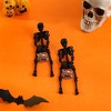 Funny Spooky Halloween Dangle Earrings for Women - Ghost, Skull, Pumpkin, Witch, Skeleton & Poison Bottle Design - 2 of 4