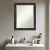 Amanti Art Odin Antique Bronze Beveled Wood Framed Bathroom Vanity Wall Mirror - 4 of 4