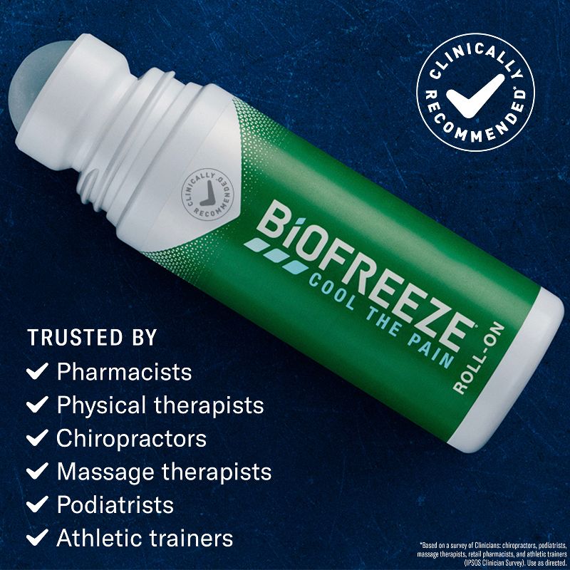 Biofreeze Pain Relieving Roll-On - 2.5 fl oz, 5 of 11