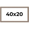 PosterPalooza | Panoramic Ornate Gold Picture Frame - UV Acrylic, Foam Board Backing, Hanging Hardware - 2 of 4