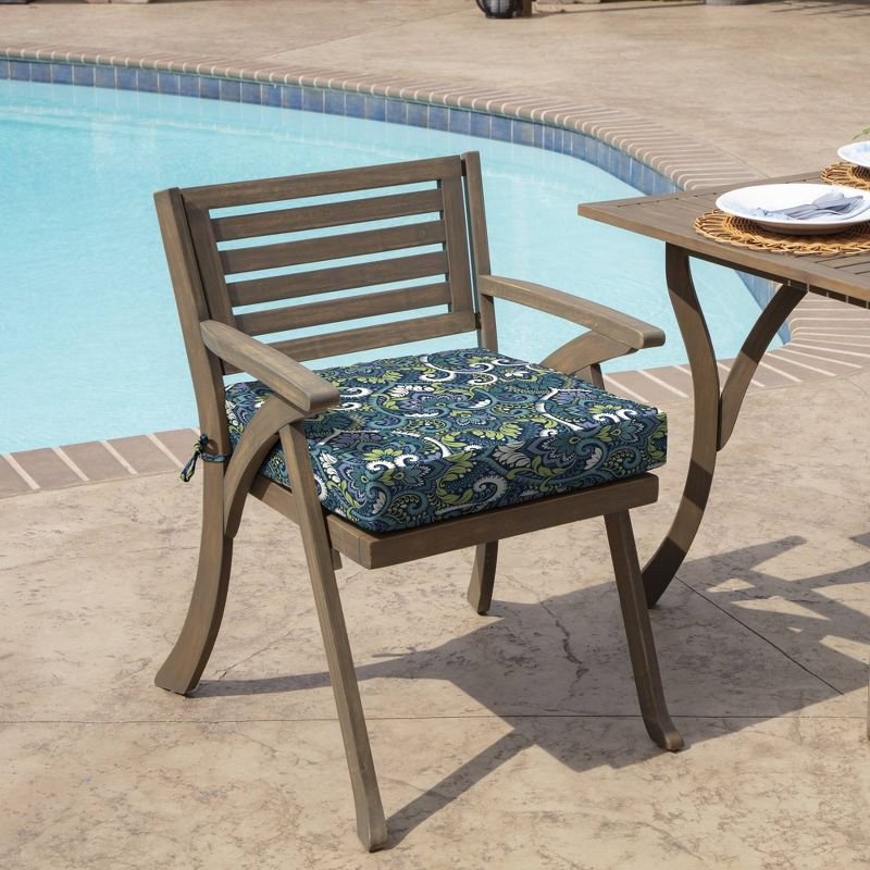 Arden 19"x19" Outdoor Seat Cushion, 2 of 6