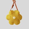 FATMOON Straw Beach Bag, Summer Fashion Flower Purse Cute Hand-Woven Straw Crossbody Bags for Women Vacation Handbags - 2 of 4