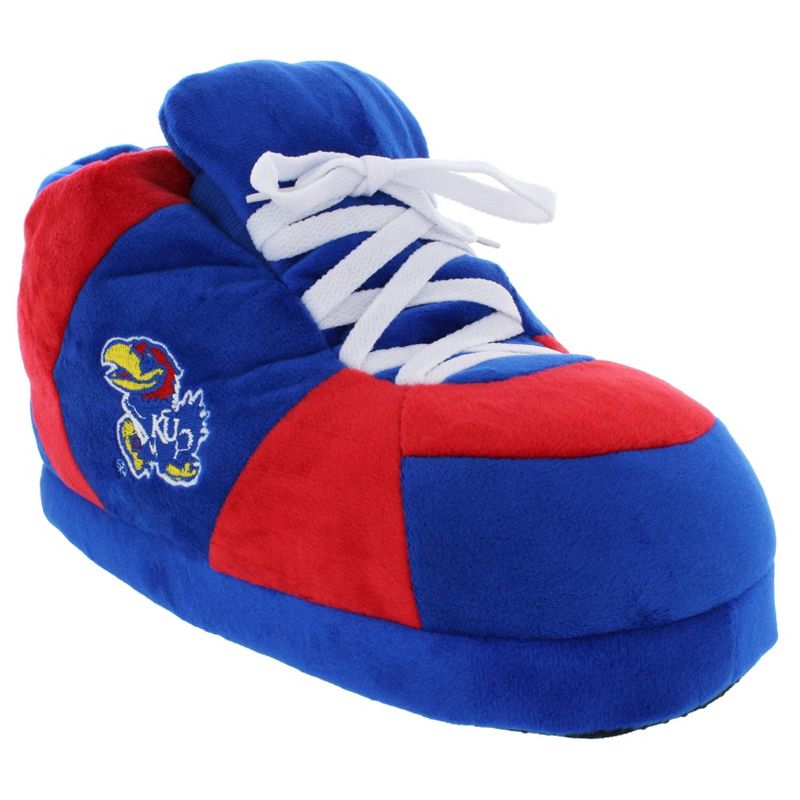 NCAA Kansas Jayhawks Original Comfy Feet Sneaker Slippers, 1 of 9