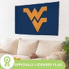 NCAA West Virginia University Flag with Grommets, 3'x5' WVU Mountaineers Outdoor College Flags & Banners for Garden Patio Indoor Wall Décor - 4 of 4
