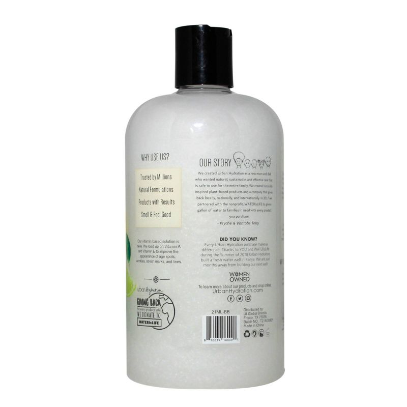 Urban Hydration Rejuvenate and Nourish Mango and Lime Bubble Bath Soak - 16.9 fl oz, 4 of 5