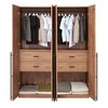 Manhattan Comfort Set of 2 Lee 2 Door Wardrobe Closets - image 4 of 4