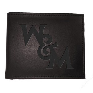 Evergreen NCAA William & Mary Tribe Black Leather Bifold Wallet Officially Licensed with Gift Box - 1 of 1