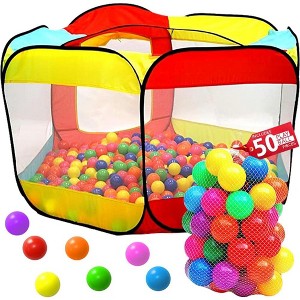 Kiddey Ball Pit Play Tent, Perfect Playhouse for Kids, Foldable and Easy Set Up - 1 of 4