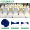 Unique Bargains Polyester Strong Stretchability Wedding Party Chair Sashes 50 Pcs - 2 of 4