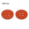 Unique Bargains Resin DIY Craft Flat 4-Hole Sewing Buttons 100 Pcs - 3 of 4