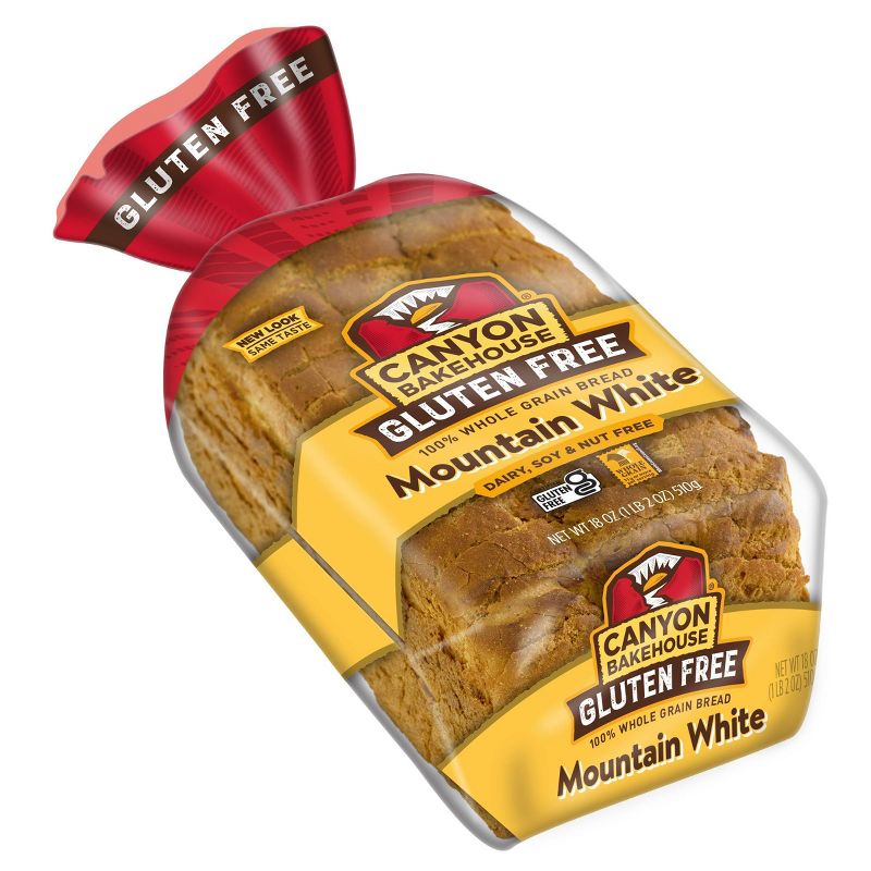 Canyon Bakehouse Gluten Free Mountain White Bread - 18oz, 4 of 8