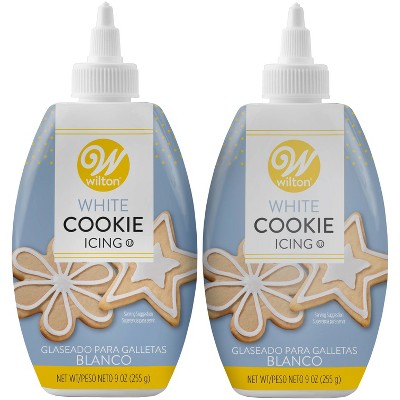 Wilton White 2 pack Cookie Icing - 18oz