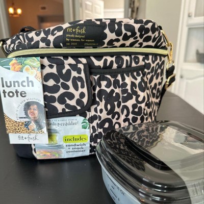 Fit & Fresh Athleisure Carli Lunch Kit Set - Marble : Target