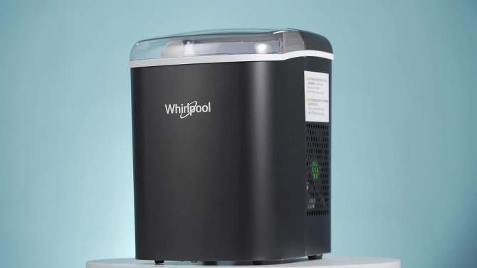 Whirlpool Countertop Ice Maker WHCI26VBA3A, 2 of 12, play video