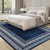 Acekool 5x7 Washable Rug – Modern Non-Slip Carpet for Living Room & Bedroom, Ultra-Thin Indoor Floor Mat - 4 of 4