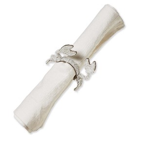 tag Beaded Crab Napkin Ring - 1 of 2