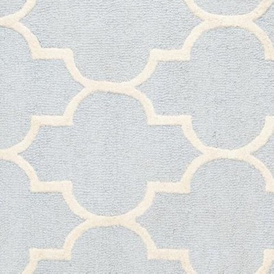 light blue/ivory