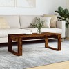 vidaXL Coffee Table White Engineered Wood Medium Modern Coffee Table - 2 of 4