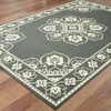 Oriental Weavers Marina 7764E Grey/ Ivory Indoor/Outdoor Area Rug - 3'7" x 5'6" - 3 of 3