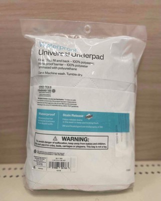 Universal Waterproof Mattress Underpad - Room Essentials™ : Target
