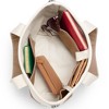 Lands' End Open Top Canvas Tote Bag - 3 of 4