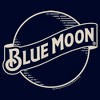Men's Coors Brewing Company Blue Moon Shape Pull Over Hoodie - 2 of 4