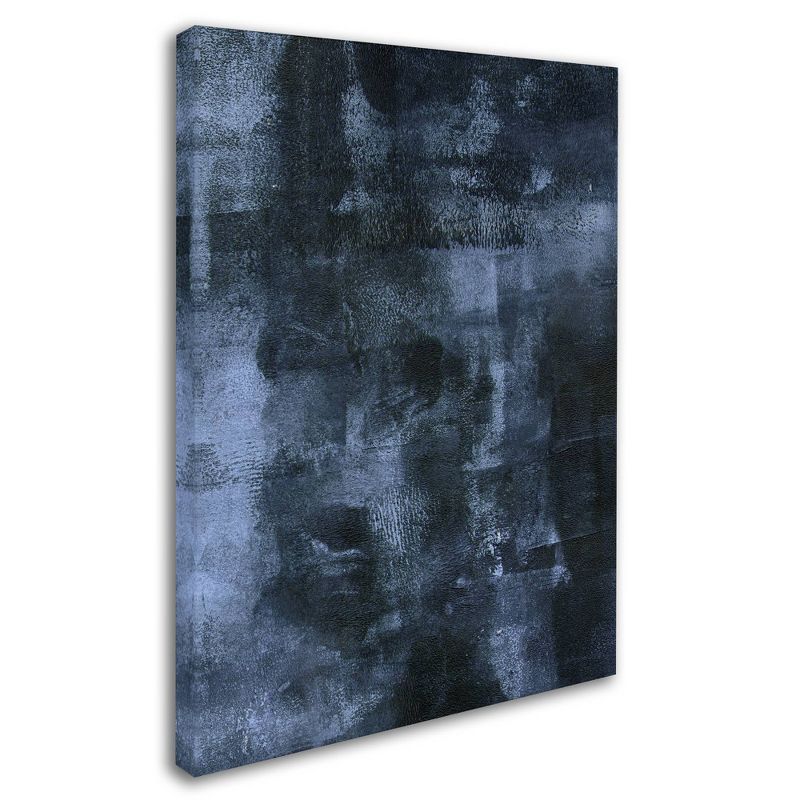 Summer Tali Hilty Abstract 4 Blue Unframed Wall Canvas- Trademark Fine Art, 3 of 6