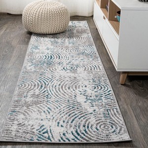 Timeworn Modern Abstract Area Rug  - JONATHAN Y - 1 of 4