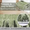 Modern Abstract Runner Rug Machine Washable Non-Slip Low Pile Carpet, No-Shedding Stain-Resistant Accent Rug for Hallways Kitchen Bedside - 3 of 4
