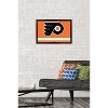 Trends International NHL Philadelphia Flyers - Logo 21 Framed Wall Poster Prints - 2 of 4