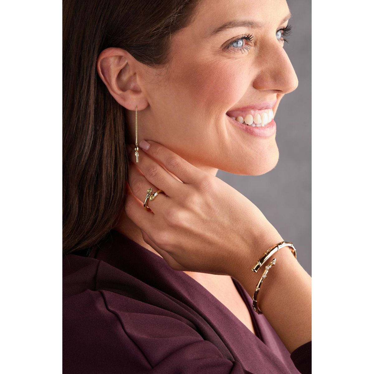 Alex and Ani Harry Potter™ Great Hall Candle Wrap Ring - thumbnail 5
