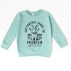 The Juniper Shop Cottontail Candy Premium Chocolate Toddler Sweatshirt - 2 of 4