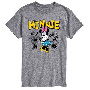 Men's - Disney - Minnie Mouse Poses Short Sleeve Graphic T-Shirt - 1 of 4