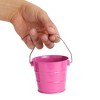 6Pcs 2x2 Small Metal Bucket Colorful Mini Buckets with Handles