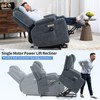 NicBex Chenille Lift Recliner Chair for Elderly,Massage Chairs with Vibration Massage and Lumbar Heating,Cozy Reclining Chairs for Living Room - 4 of 4