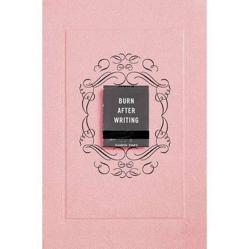 Burn After Writing (Pink) - by Sharon Jones (Paperback) - image 1 of 1