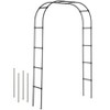 Gardeners Supply Company Titan Arch Arbor Garden Trellis | Sturdy Tall Garden Arch Plant Support for Climbing Plants, VInes and Flowers | Elegant - image 2 of 4