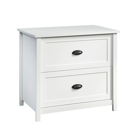 White lateral file store cabinet target