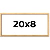 PosterPalooza | Panoramic Classic Modern Gold Frame - UV Acrylic, Foam Board Backing, Hanging Hardware - 2 of 4