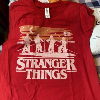 Boy's Stranger Things Starry Bike Ride T-shirt : Target